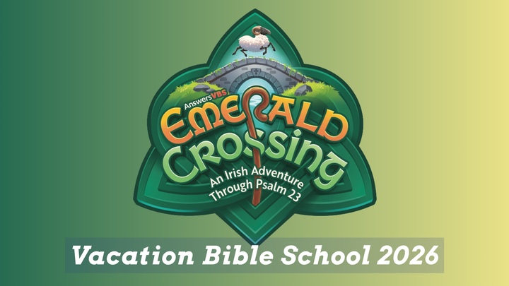 Emerald Crossing VBS, 2026 logo
