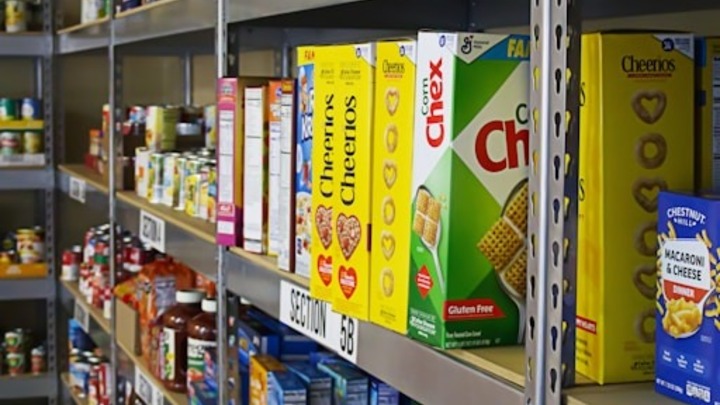 St. Joseph Food Pantry Set Up | Serve Week logo