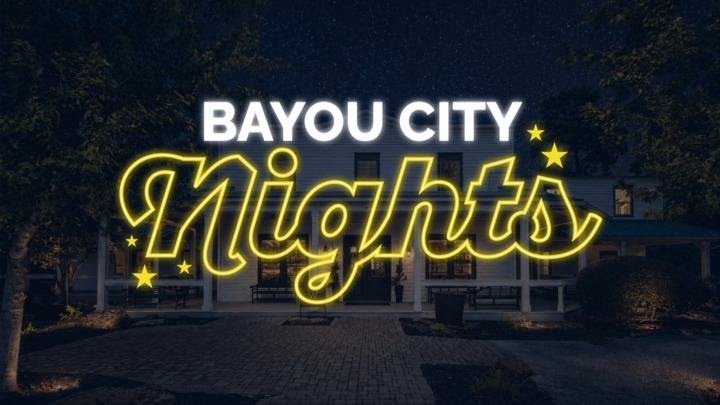 Bayou City Nights | Cypress logo