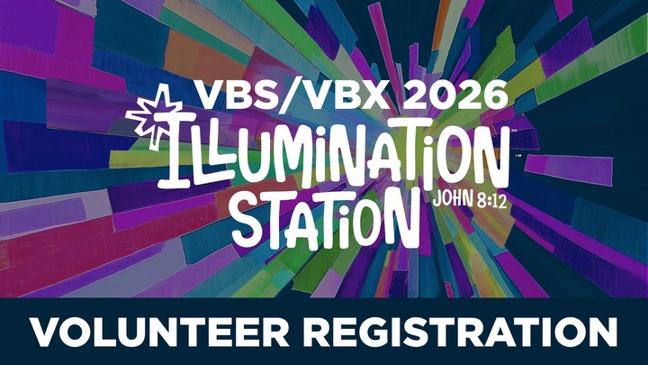VBS/VBX 2026 Volunteer logo
