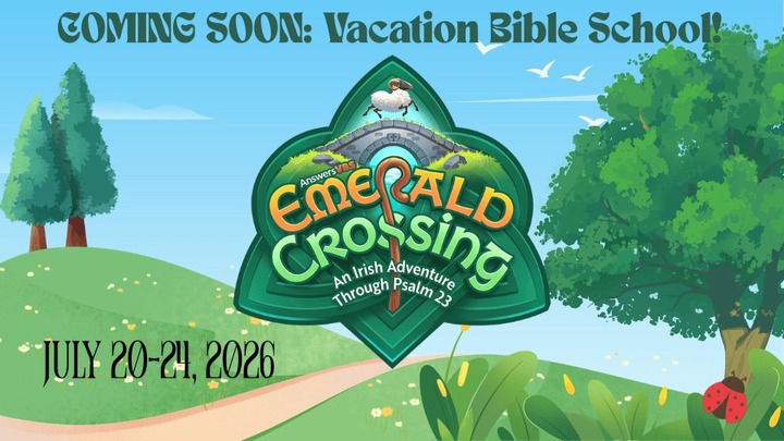 Vacation Bible School - Emerald Crossing logo
