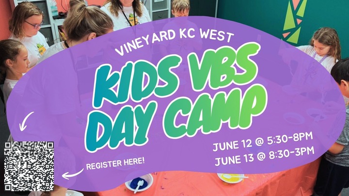 Vineyard Kids VBS Day Camp logo