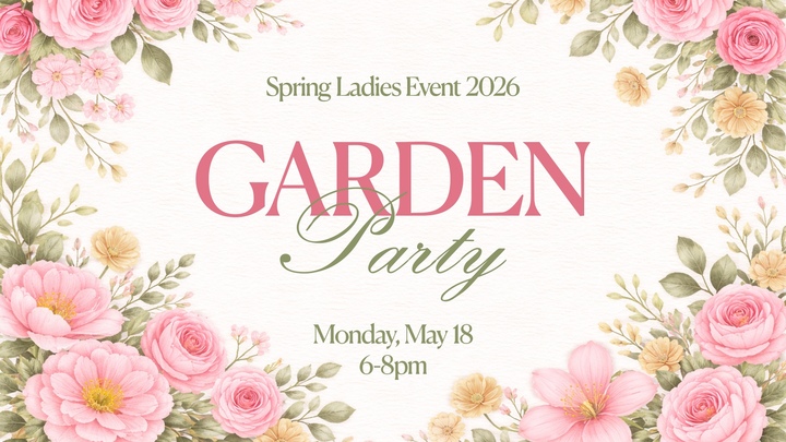 Ladies Spring Event: Garden Party logo