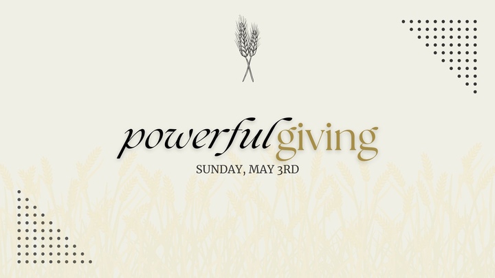 Powerful Giving Sunday  logo