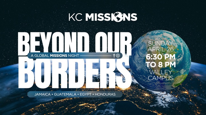 Beyond Our Borders: A Global Missions Night logo