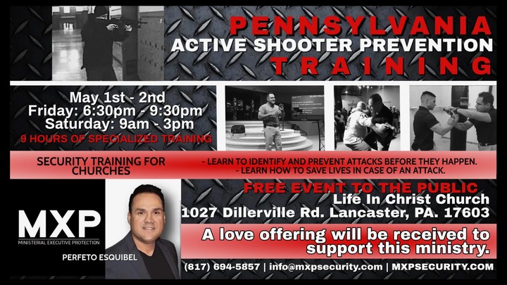 Active Shooter ad Church Security Training logo