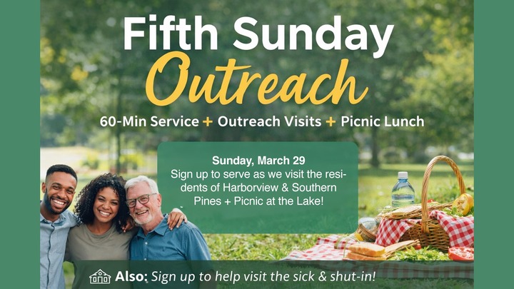 5th Sunday Outreach & Picnic logo