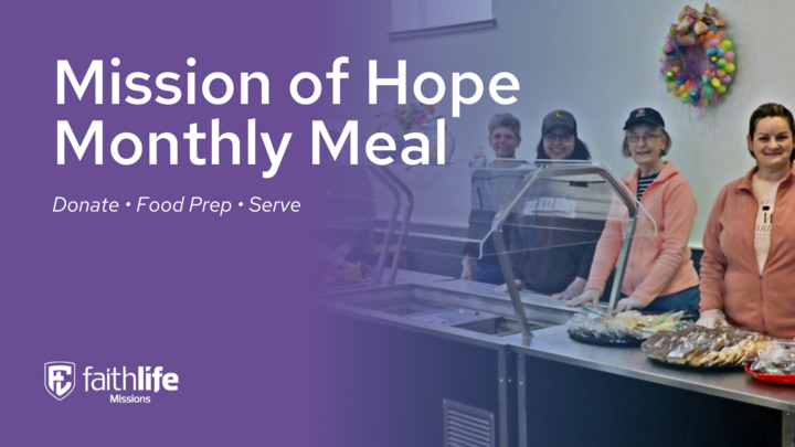 Mission of Hope Monthly Meal | April 17 logo