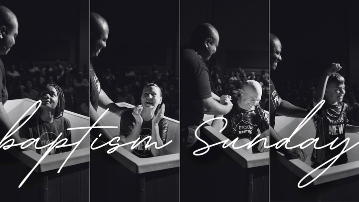 Baptism Sunday logo