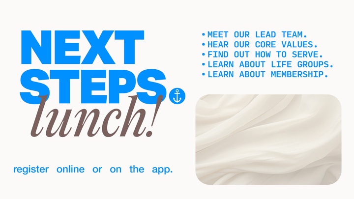Next Steps Lunch logo