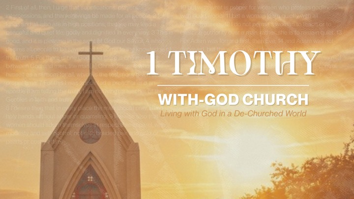 1 Timothy: With God Church logo