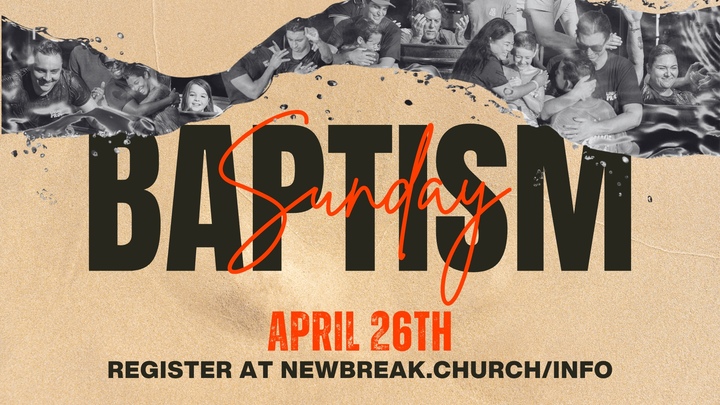 Baptism Sunday | April 26 logo