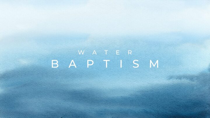 Water Baptism logo