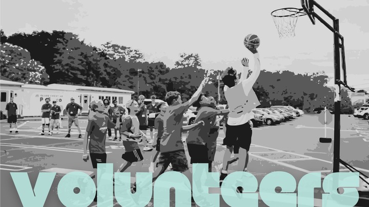 Basketball Camp Volunteers 2026 logo