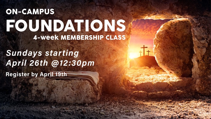 Foundations Membership Class (On-Campus) - Apr 2026 logo