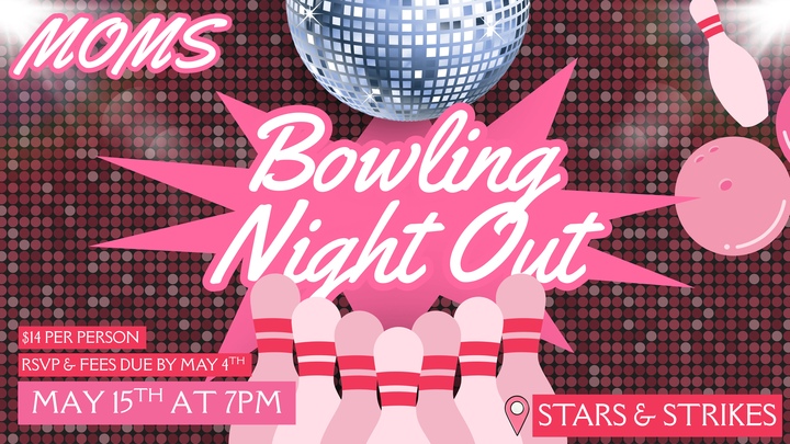 MOMS Bowling Night Out logo