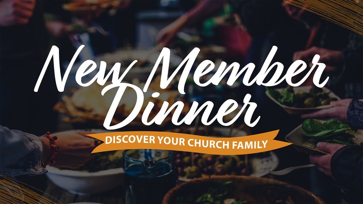 New Member Dinner logo