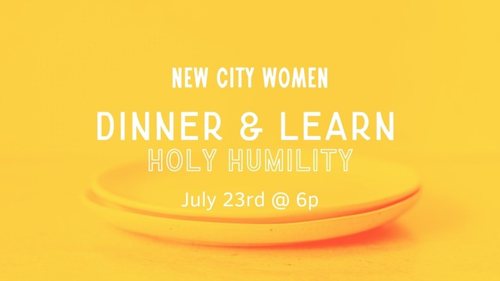NCWM Dinner & Learn | Holy Humility logo