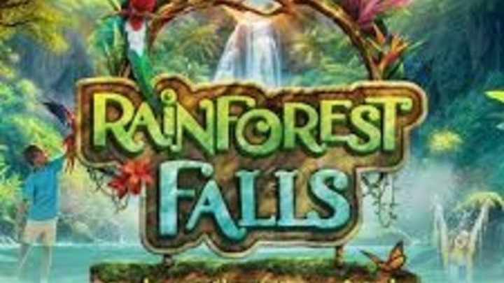 VBS 2026 "Rainforest Falls!" logo