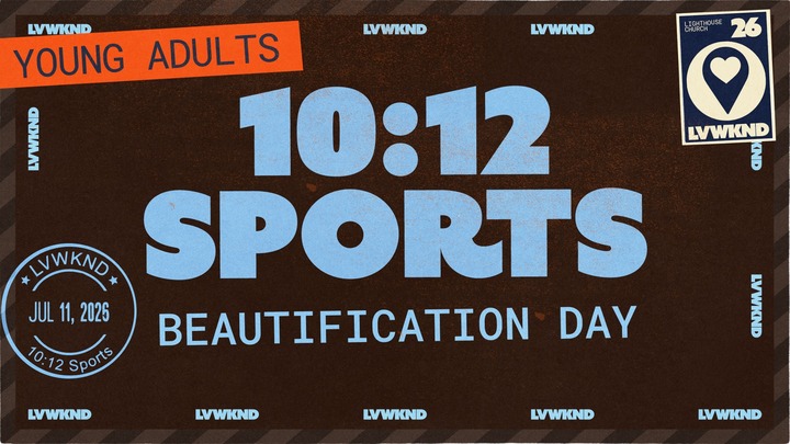 LVWKND: YA - 10:12 Sports - Beautification Day logo