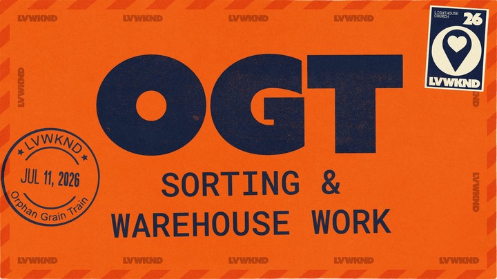 LVWKND: Orphan Grain Train-Sorting Clothes & Warehouse Work logo
