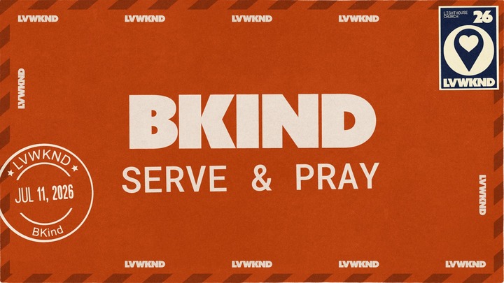 LVWKND: BKind-Serve & Pray logo