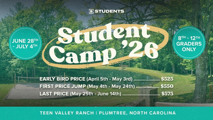 Student Camp '26 logo