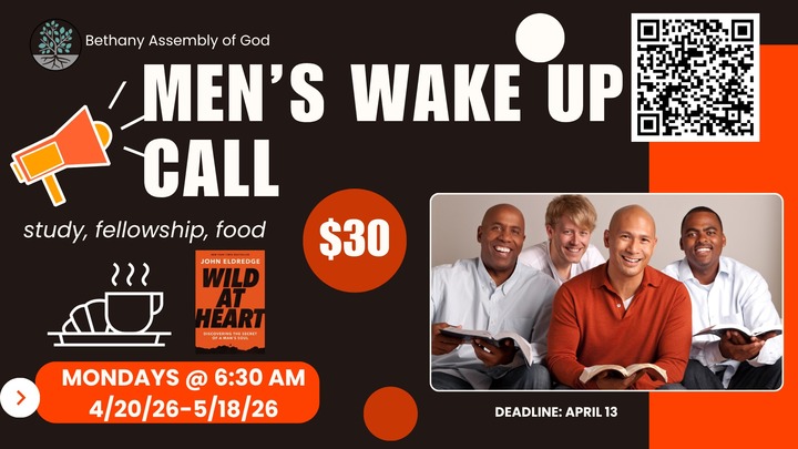 Men's Wake Up Call logo