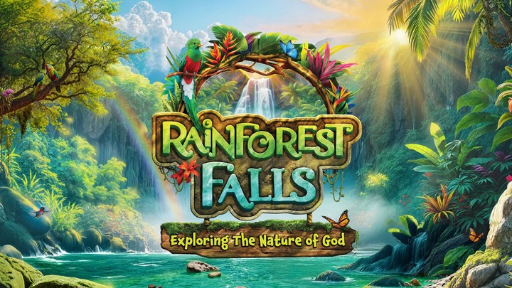 Vacation Bible School- Rainforest Falls logo