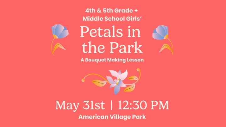 Petals in the Park logo