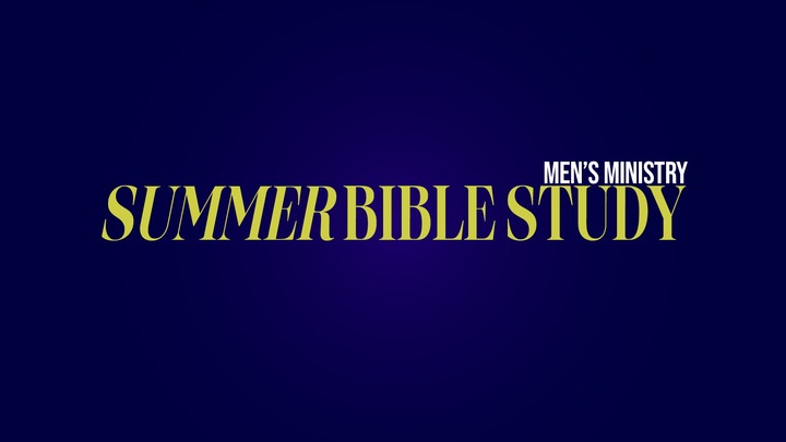 Men's Summer Bible Study logo