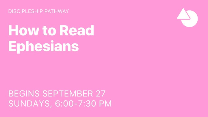 How to Read Ephesians logo