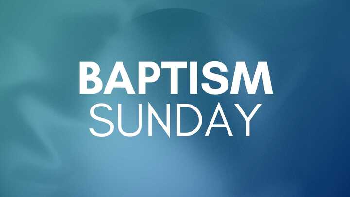 Baptism Sunday logo