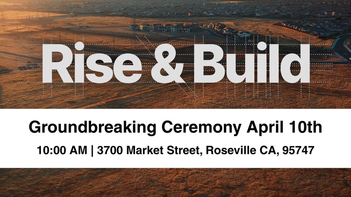 Rise & Build Groundbreaking Ceremony logo