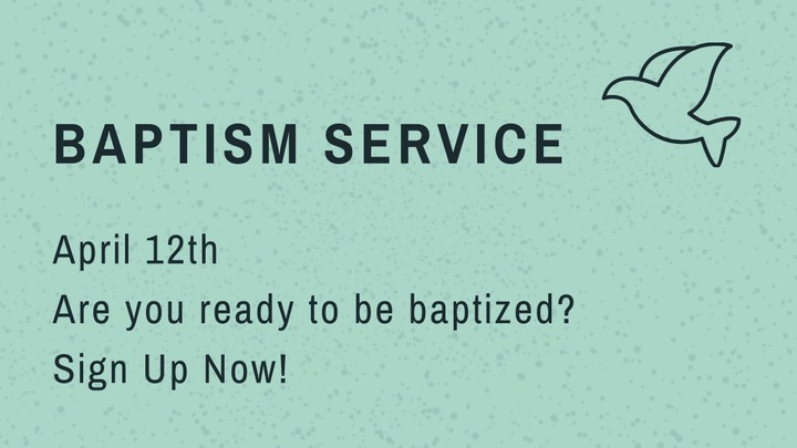 Baptism Service logo