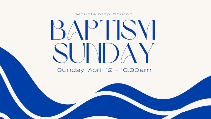 Baptism Sunday  logo