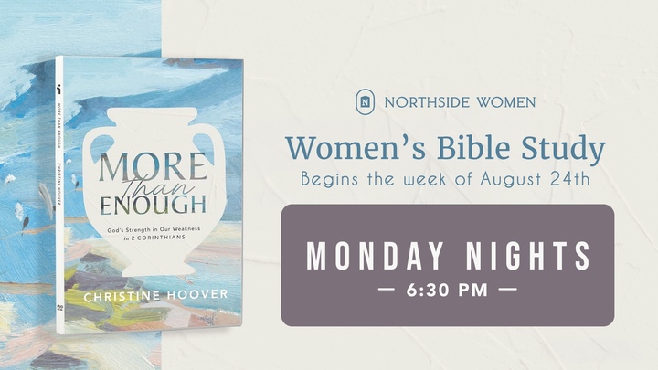 Fall 2026 Women's Bible Study - Monday Evenings logo