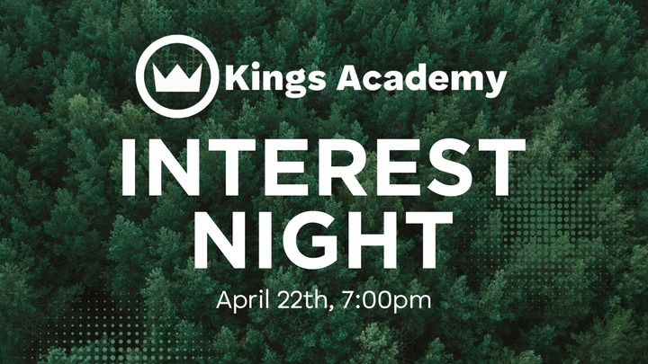 Kings Academy Interest Night logo