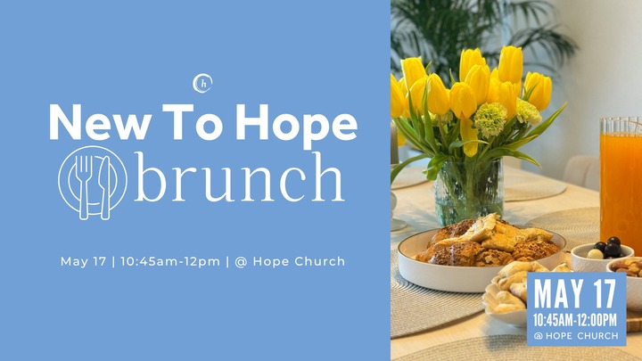 New to Hope Brunch - May logo