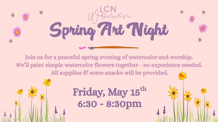 Spring Art Night logo