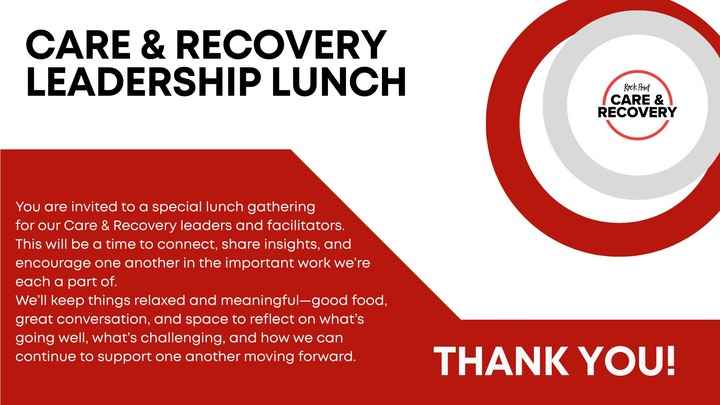 CARE | Class Leaders & Facilitators Appreciation Lunch logo
