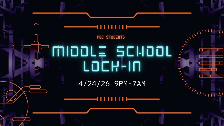 Middle School Lock-In logo