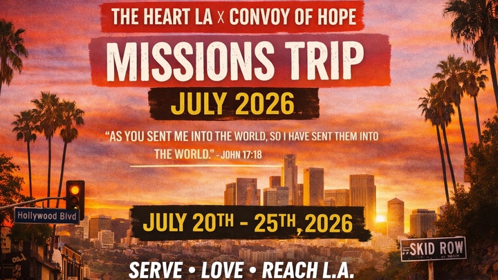 ALL CAMPUS: The Heart LA x Convoy of Hope Missions Trip logo