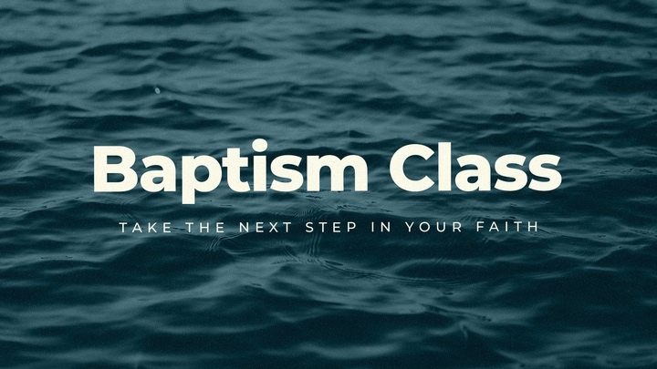 June Baptism Class logo