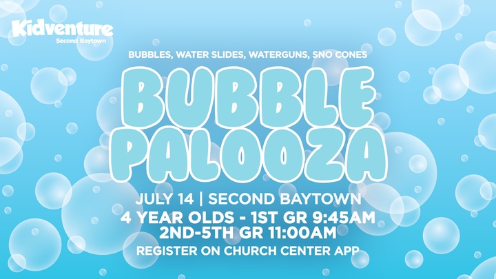 Bubble Palooza logo