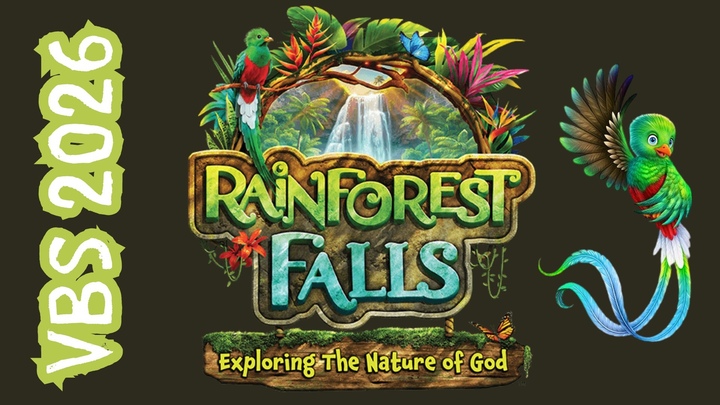 VBS 2026 - Rainforest Falls logo