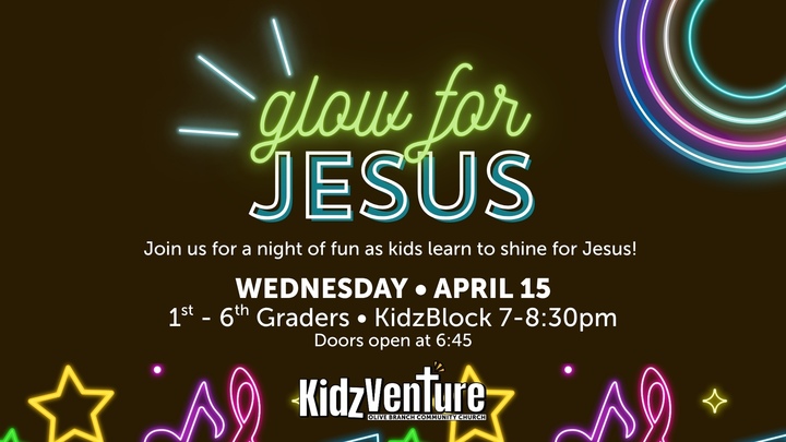Glow for Jesus Night logo