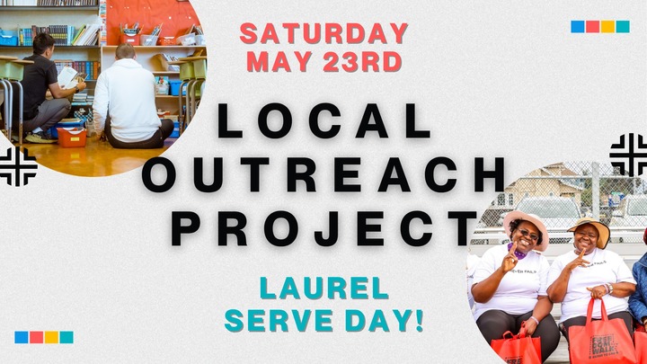 May 23rd -- Laurel Serve Day! logo