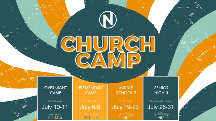 1st - 12th Grade Church Camp logo
