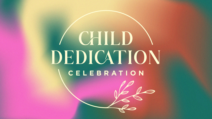 May Child Dedication Celebration logo